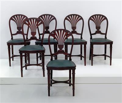 A set of six chairs, Model No. 702, Gebrüder Thonet, - Design