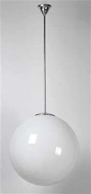 Three large pendant lamps, - Design