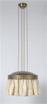 A pendant light, designed by Otto Prutscher, Vienna, - Design