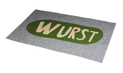 “WURST” carpet, Marcus Geiger *, - Design