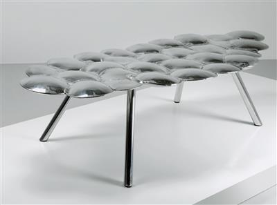Aluminium object, model “Cumulus“, designed by Friederich Schilcher, - Design
