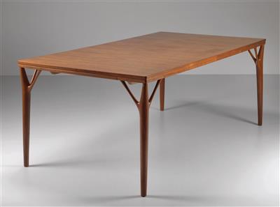 Extendable dining table, designed by Helge Vestergaard Jensen, - Design