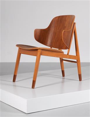 Plywood chair, designed by Ib Kofod-Larsen, - Design