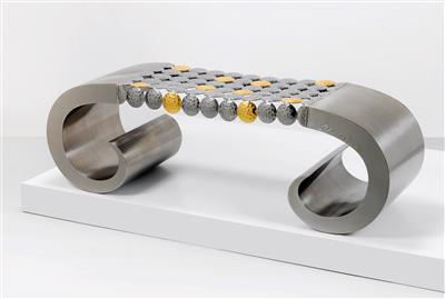 A stainless steel object, Model “Ram”, designed by Friedrich Schilcher, - Design
