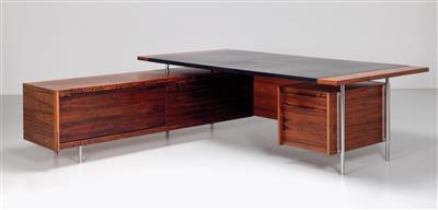 A large corner desk, designed by Sven Ivar Dysthe, - Design