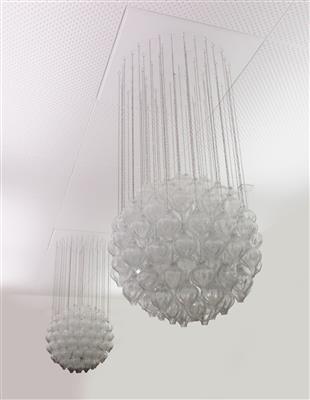 A pair pendant lights, Model Tulipan, by J. T. Kalmar - Design