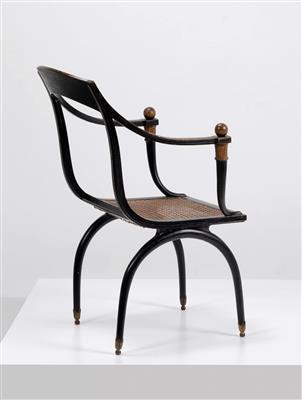 A chair, designed by / workshop of Jean-Joseph Chapuis, - Design