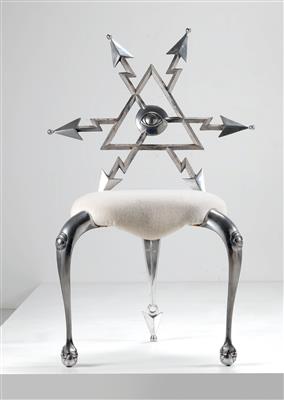 "Arrowback"-Stuhl, Mark Brazier-Jones*, 1990, - Design