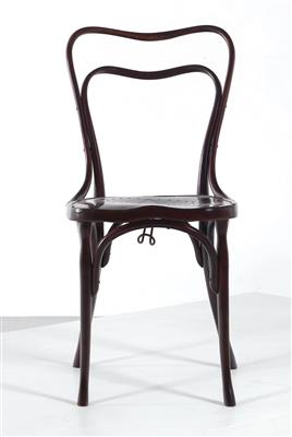 A “Café Museum” chair, designed by Adolf Loos c. 1899, - Design