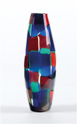 A large “Pezzato” vase, designed by Fulvio Bianoni c. 1951, - Design