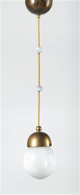 A pendant light, stylistically related to designs by Koloman Moser, - Design