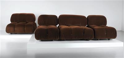 Modulares 4er Sofa / 4 Sitzelemente Modell "Camaleonda", Mario Bellini, - Design