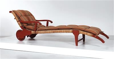 A deckchair/chaise longue, - Design