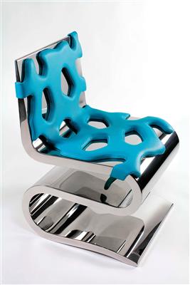 "Berserker"-Sessel / Beistelltisch, Entwurf und Ausführung Barberini  &  Gunnell Italien 2009 - Design