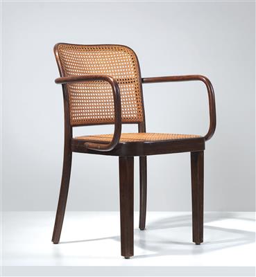 An armchair, Model No. A 811/F, designed by Josef Hoffmann c. 1927/1930, - Design