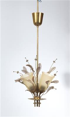 A ceiling light, Model No. 9029/3, designed by Paavo Tynell c. 1950, - Design
