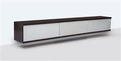 Hängesideboard / Sideboard zur Wandbefestigung 1730, Entwurf Horst W. Brüning 1967 - Design