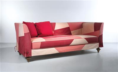 A Patchwork sofa, designed by Elisabeth Garouste & Mattia Bonetti in 1990, - Design