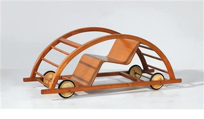 A rocking cart, designed by Hans Brockhage in 1950 - Design