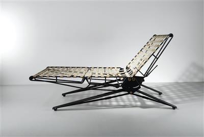 Seltenes Bett Mod. L-77, Entwurf Osvaldo Borsani um 1953, für Tecno / Italien - Design
