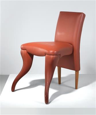A Frau Barthmann chair, designed by Bob Verheyden in 1988, - Design