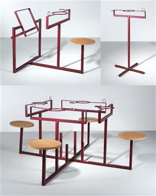 Two Eat Stations and a TV Station, designed and manufactured by Design Hospital* - Design