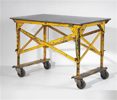 An industrial table, France, c. 1940–50, - Design