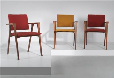 A set of three ‘Luisa’ chairs, designed by Franco Albini - Design