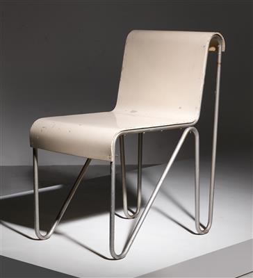 Seltener, früher Stuhl Mod. "Beugel Stoel" / "BEUGELSTOEL", Entwurf Gerrit Thomas Rietveld 1927, - Design