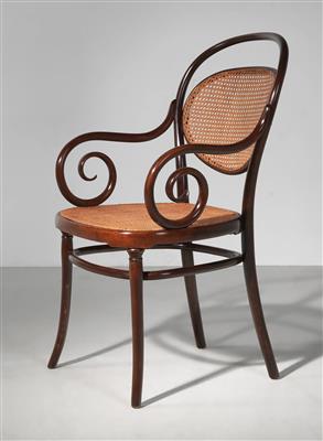 Thonet-Fauteuil Nr. 11, Entwurf Gebrüder Thonet, Wien um 1868, - Design