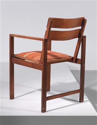 A standard-type armchair, designed by Erich Dieckmann, c. 1926, - Design