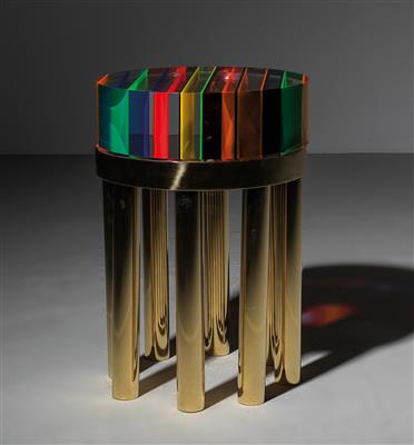 A side table mod. no. “DNA”, designed and manufactured by Studio Superego, - Design