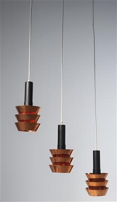 A set of three ceiling lamps, designed by Tapio Wirkkala - Design