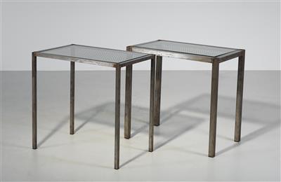 Two side tables, Mathis (Mathias) Esterhazy* - Design