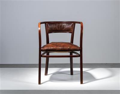 An armchair, designed by Otto Wagner - Design