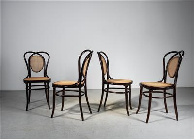 A set of four chairs mod. no. 33 - Design