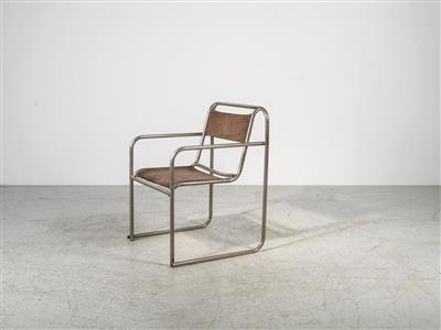 A rare, stacking armchair, designed by Bruno Pollak - Design