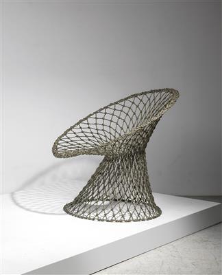 A “Fishnet Chair”, designed by Marcel Wanders *, - Design 2020/04