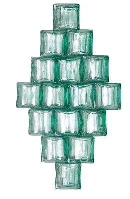 A Set of 40 Falconnier Glass Building Blocks Mod. No. 6, designed by Gustave Falconnier, - Design
