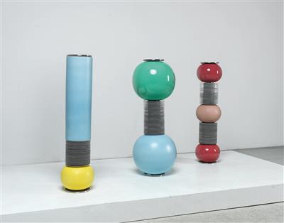 Three Totems from the “Africa” Series, designed by Martine Bedin - Design
