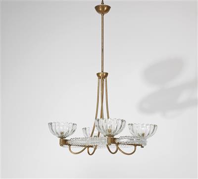 A Hanging Lamp, Barovier & Toso, - Design