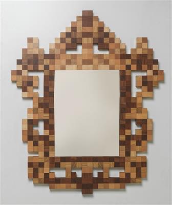 A Wall Mirror Mod. “Low Res Frame Reloaded”, designed by Diego Zanella - Design