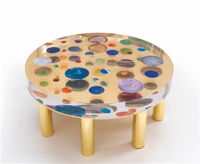 A Coffee Table Mod. “Cosmos”, designed and manufactured by Studio Superego, - Design