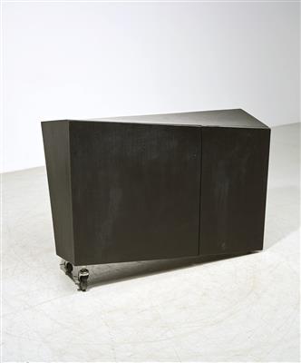 A Toro cabinet, designed by Paolo Pallucco and Mireille Rivier - Design