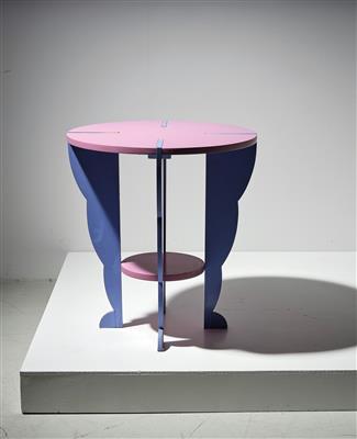 A rare side table from the Flessuosa series, designed by Ugo La Pietra - Design