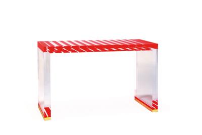 A unique console / console table “DNA”, designed and manufactured by Studio Superego - Design