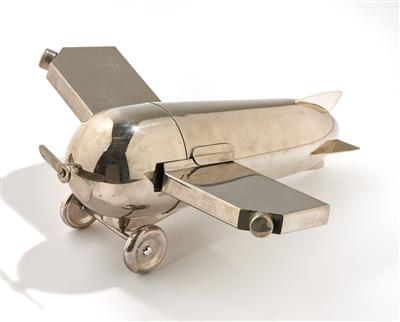 A Rare Travel Bar in the Shape of an Airplane, J. A. Henckels, - Design