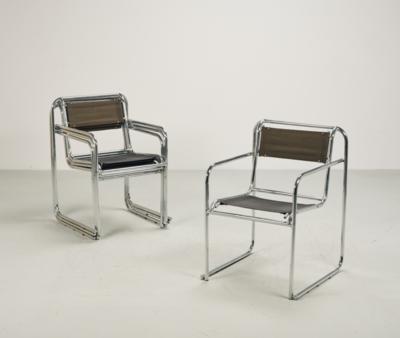 A set of four “RP7” stacking chairs, designed by Bruno Pollack - Design