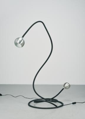 A rare floor lamp and table lamp mod. Hebi, designed by Isao Hosoe - Design