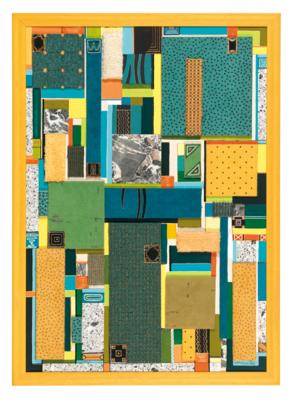 An abstract composition / collage, Johann Rumpf - Design
